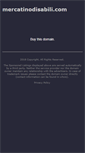 Mobile Screenshot of mercatinodisabili.com